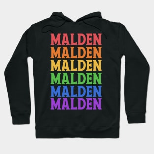 MALDEN COLORFUL XMAS CITY Hoodie